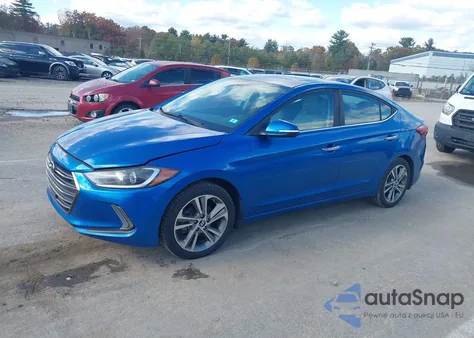 2017 Hyundai Elantra Limited from USA, damaged, VIN 5NPD84LF3HH178145